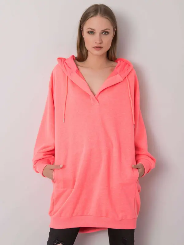ex moda Sweatshirt-EM-BL-ES-21-528.12X-fluo pink