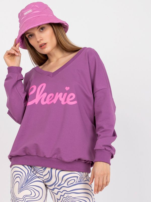 FANCY Sweatshirt-FA-BL-7754.55P-purple