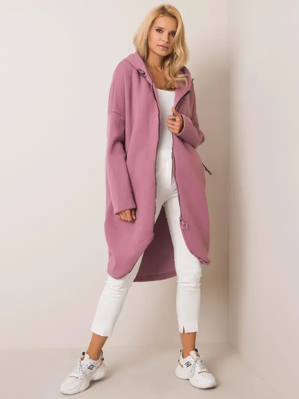 RUE PARIS Sweatshirt-RV-BL-4858-1.99P-dark pink