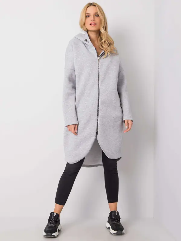 RUE PARIS Sweatshirt-RV-BL-4858-1.99P-gray