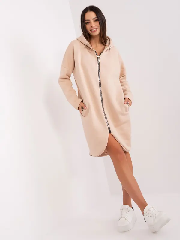 RUE PARIS Sweatshirt-RV-BL-4858-1.99P-light beige