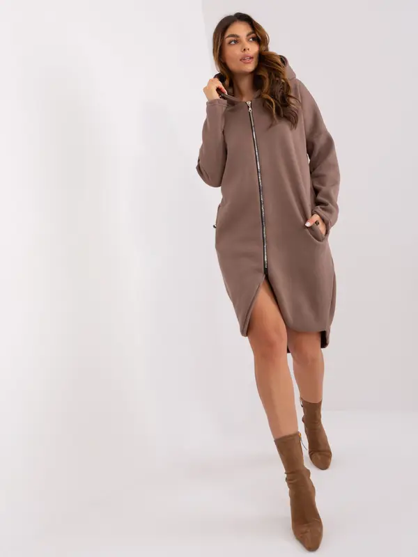 RELEVANCE Sweatshirt-RV-BL-4858-2.97P-brown