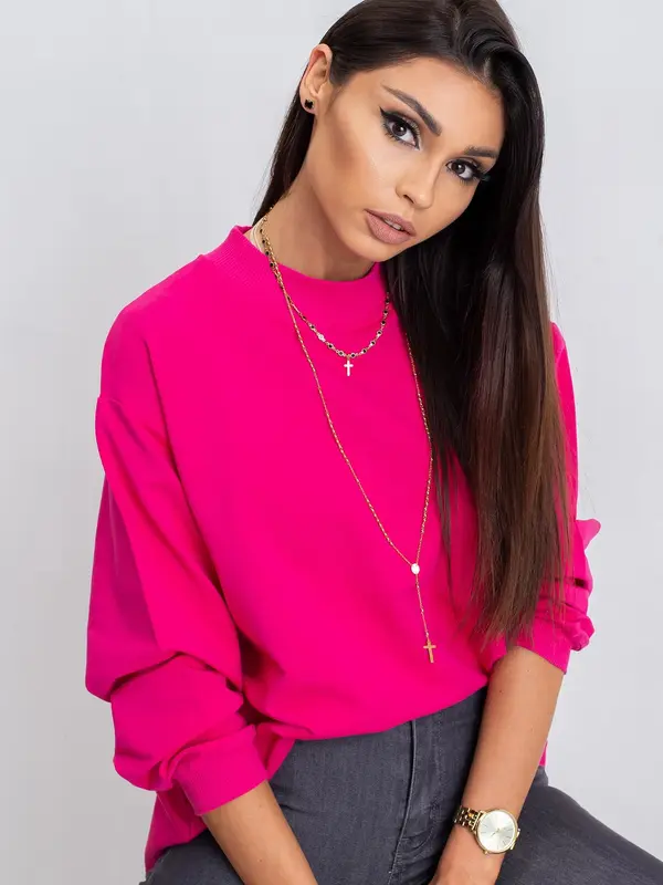 BASIC Feel Good Sweatshirt-RV-BL-5185.79P-fuchsia