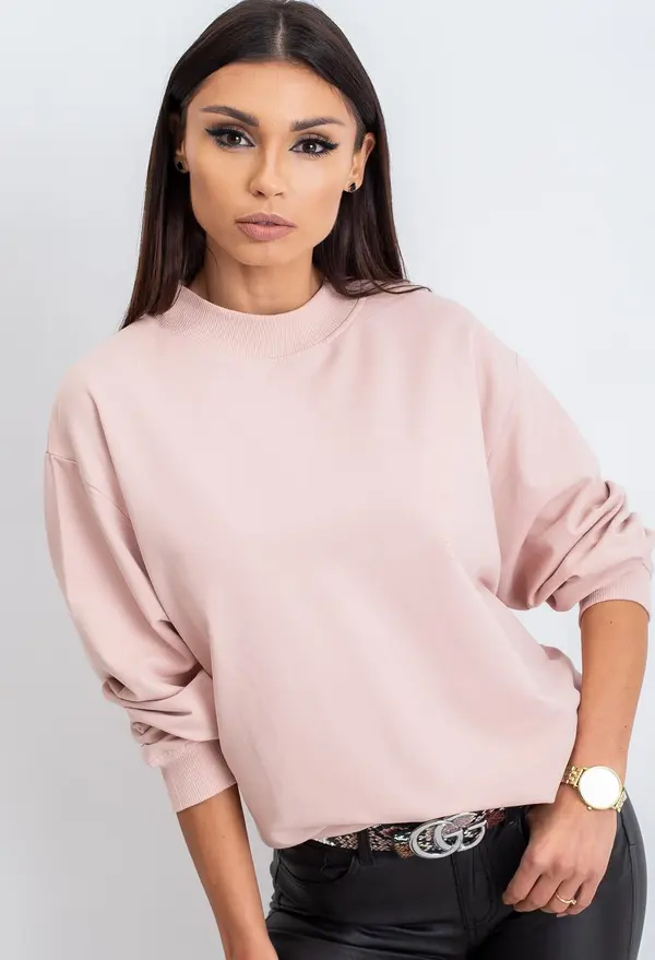 BASIC Feel Good Sweatshirt-RV-BL-5185.93P-light pink
