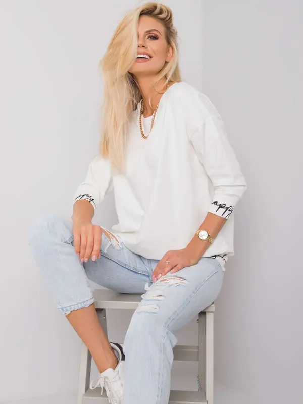 RELEVANCE Sweatshirt-RV-BL-5978.06P-ecru