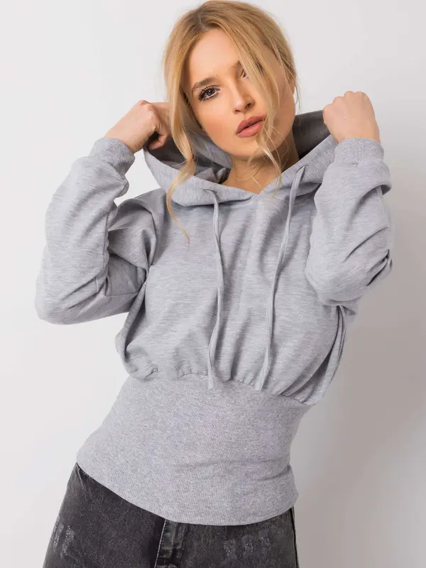 RUE PARIS Sweatshirt-RV-BL-6191.06P-gray