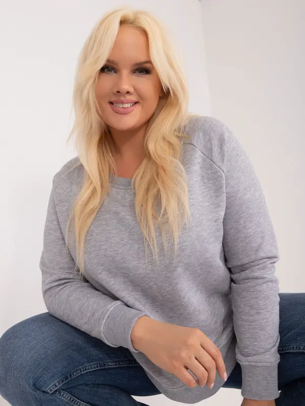 BASIC Feel Good Sweatshirt-RV-BL-6326.02X-gray