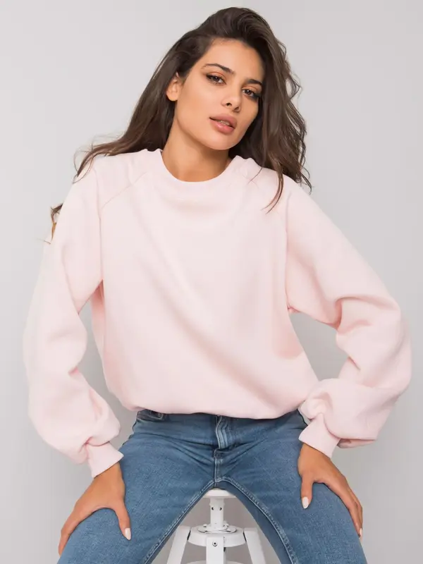 RUE PARIS Sweatshirt-RV-BL-6758.50P-light pink