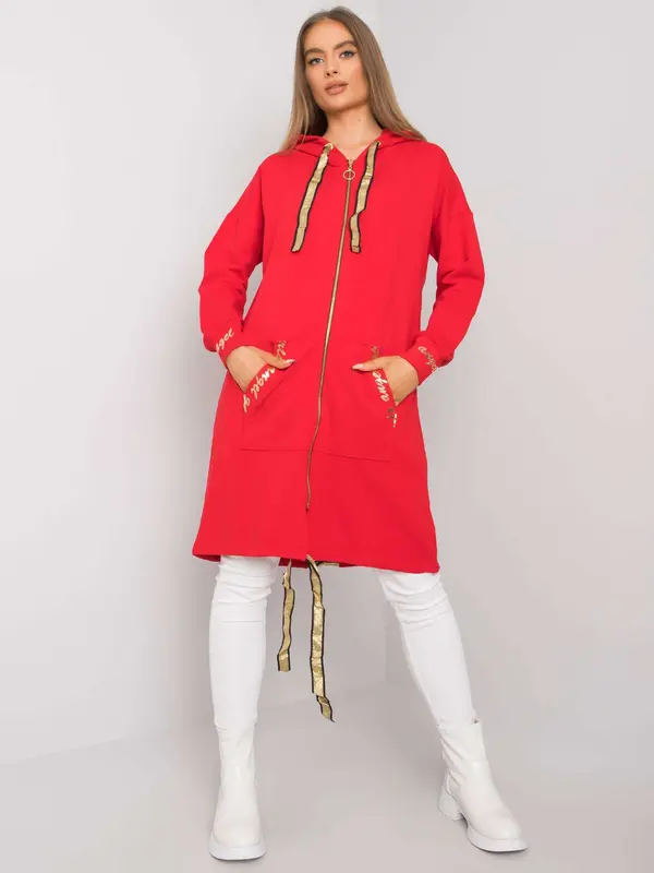 RELEVANCE Sweatshirt-RV-BL-6782.91-red