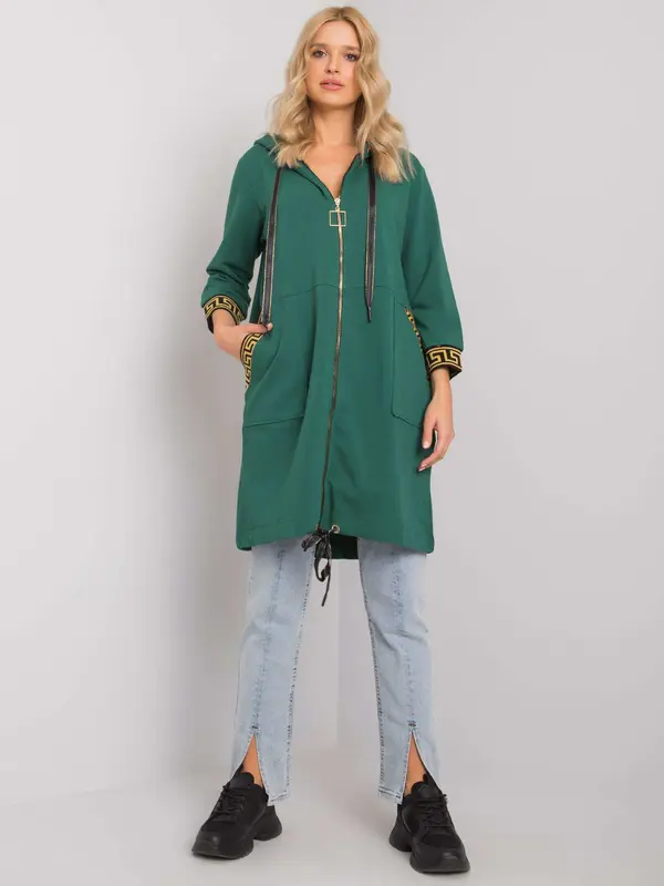 RELEVANCE Sweatshirt-RV-BL-6792.02P-dark green