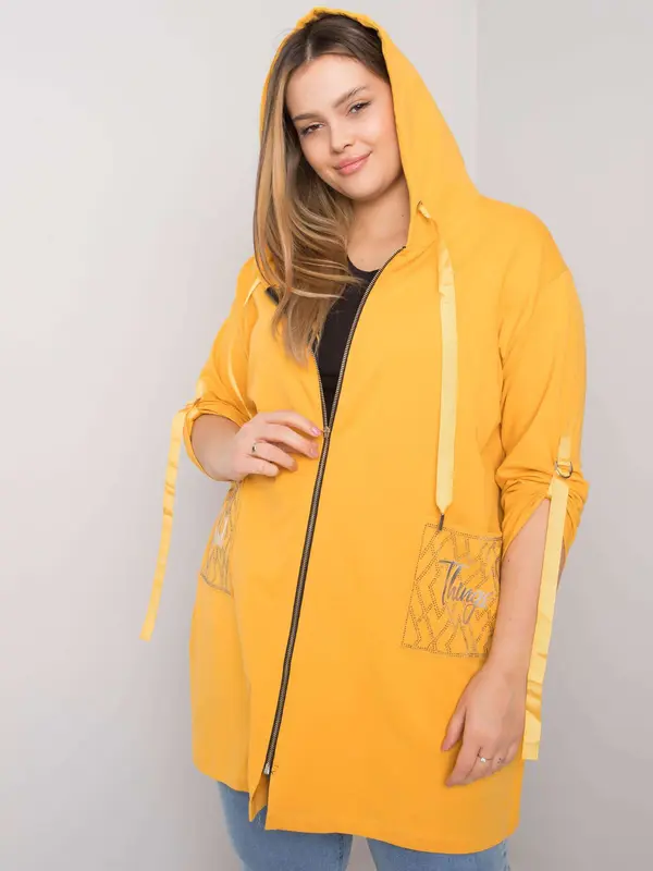 RELEVANCE Sweatshirt-RV-BL-6795.84-dark yellow