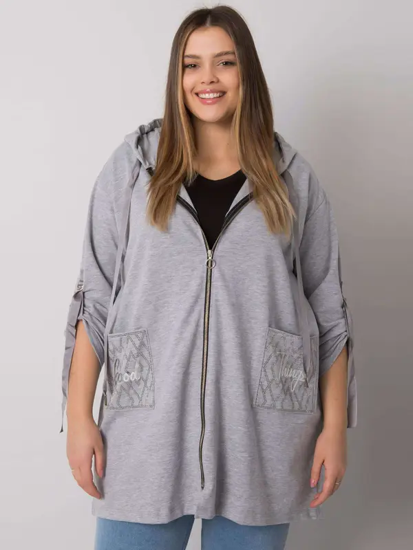 RELEVANCE Sweatshirt-RV-BL-6795.84-gray