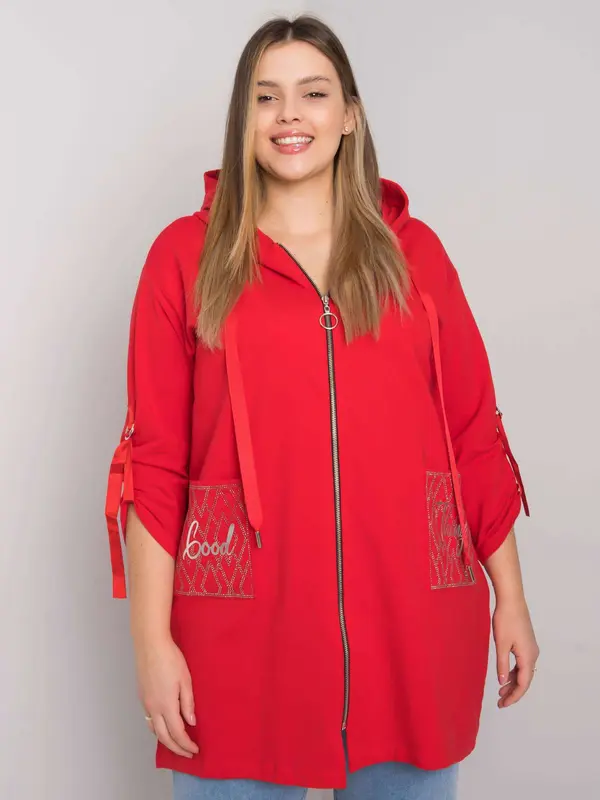 RELEVANCE Sweatshirt-RV-BL-6795.84-red