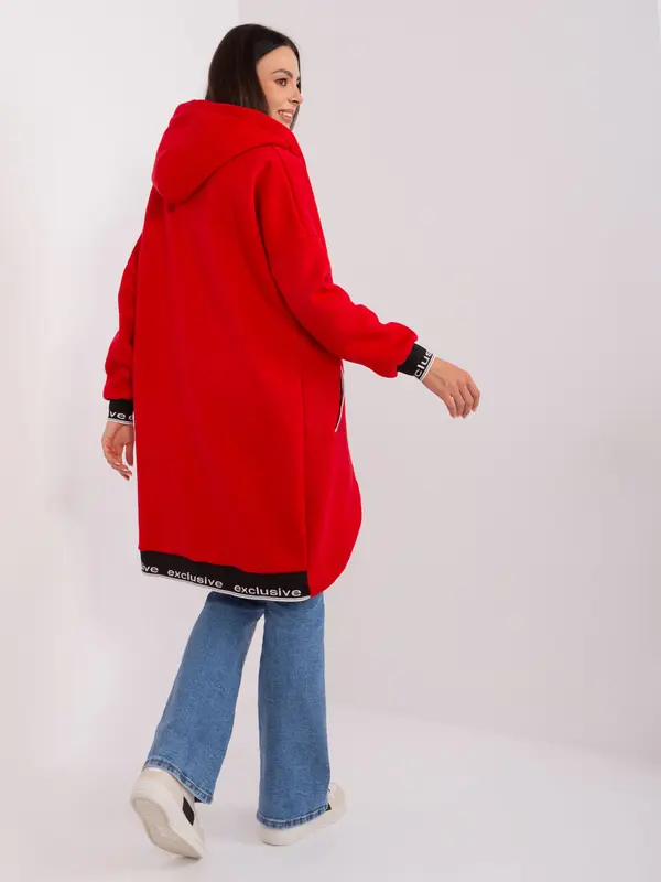 RELEVANCE Sweatshirt-RV-BL-6832-2.00P-red