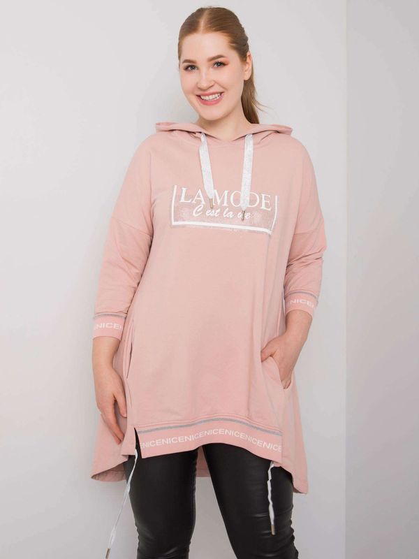 RELEVANCE Sweatshirt-RV-BL-6849.63P-light pink