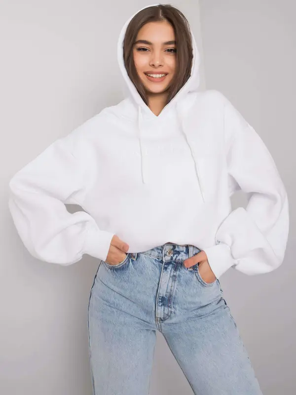 RUE PARIS Sweatshirt-RV-BL-7006.18-white