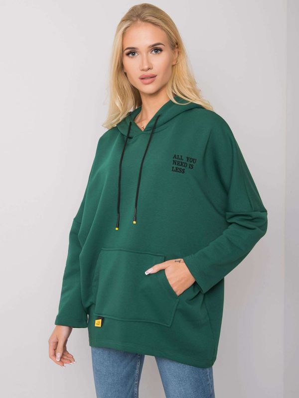 RELEVANCE Sweatshirt-RV-BL-7098.28-dark green