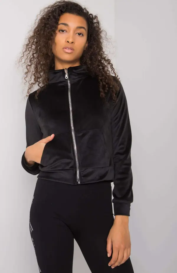 RUE PARIS Sweatshirt-RV-BL-7303.98P-black