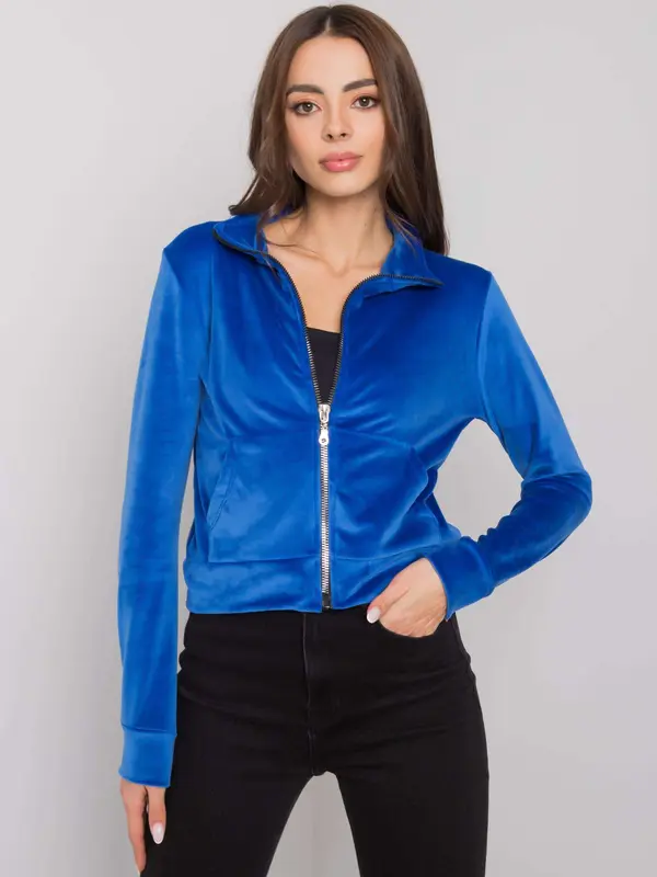 RUE PARIS Sweatshirt-RV-BL-7303.98P-dark blue