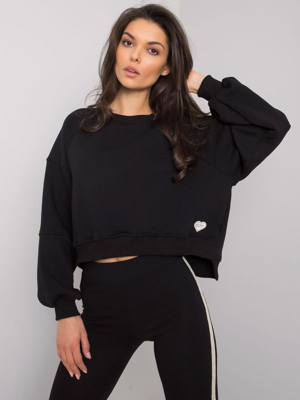 RUE PARIS Sweatshirt-RV-BL-7334.69-black