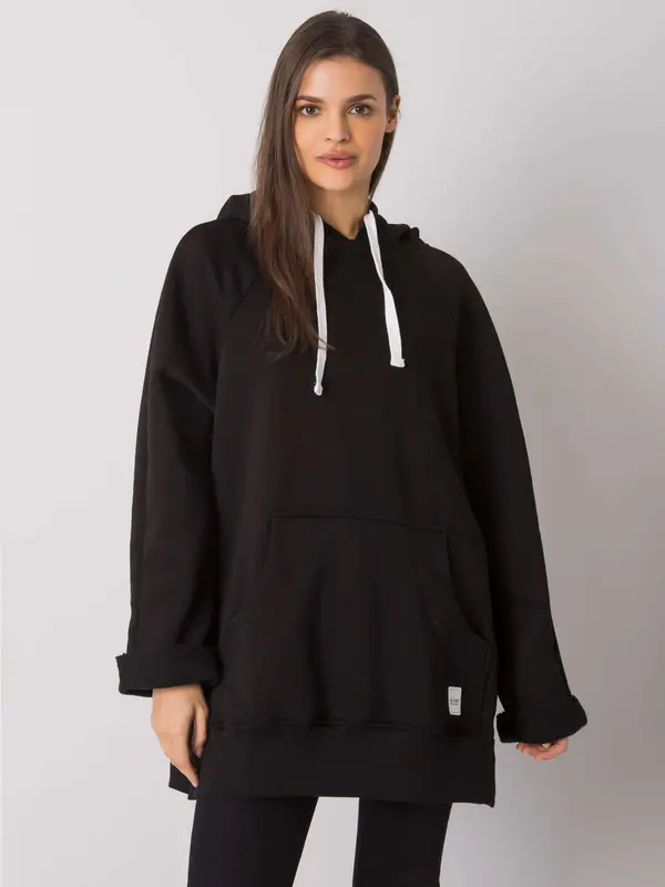 RUE PARIS Sweatshirt-RV-BL-7371.00P-black