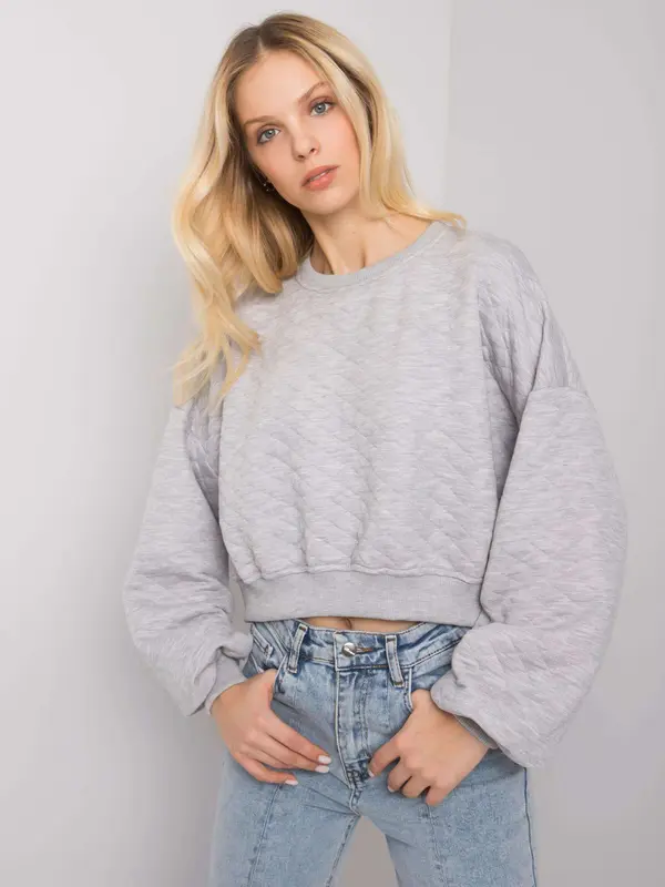 BASIC Feel Good Sweatshirt-RV-BL-7450.64-gray