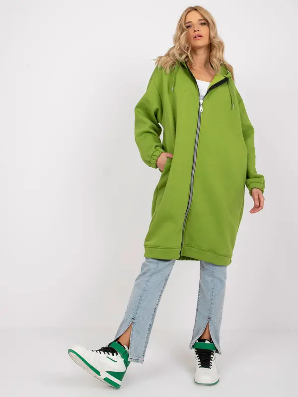 RUE PARIS Sweatshirt-RV-BL-7464.97P-light green