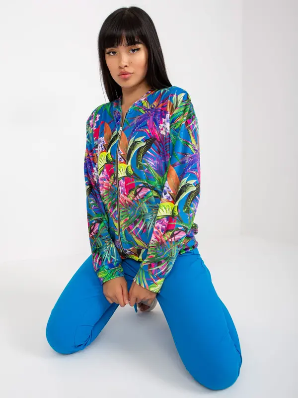 RUE PARIS Sweatshirt-RV-BL-8122.32-dark blue