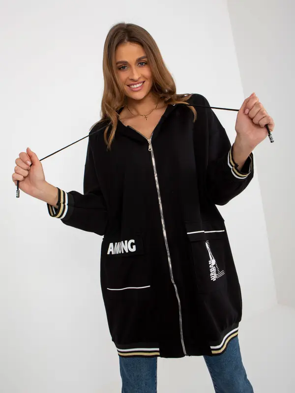RELEVANCE Sweatshirt-RV-BL-8149.91P-black