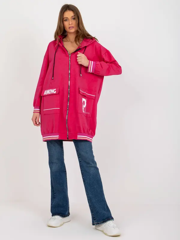 RELEVANCE Sweatshirt-RV-BL-8149.91P-fuchsia