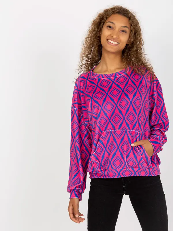 RUE PARIS Sweatshirt-RV-BL-8188.50-pink