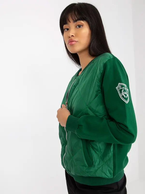 RUE PARIS Sweatshirt-RV-BL-8225.88-dark green