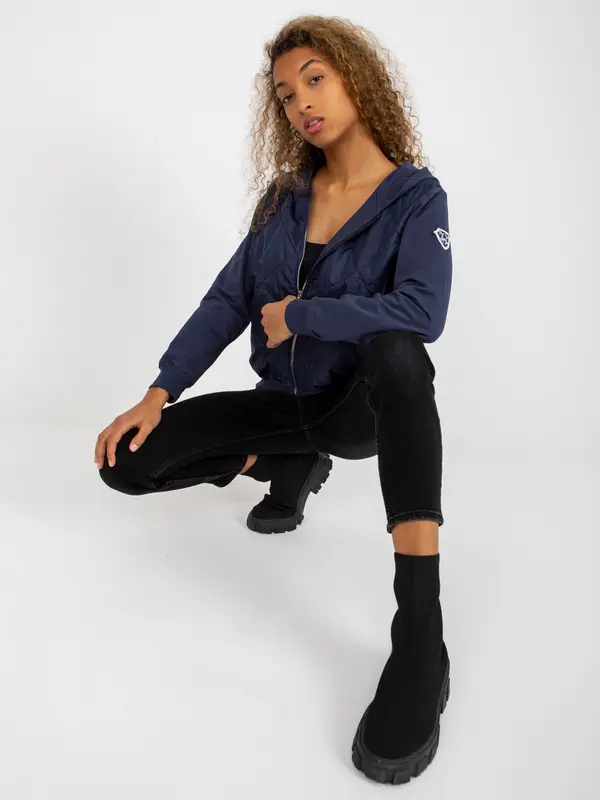 RUE PARIS Sweatshirt-RV-BL-8226.11X-navy blue