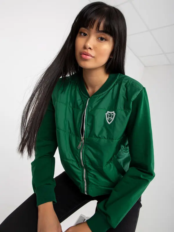 RUE PARIS Sweatshirt-RV-BL-8229.69P-dark green