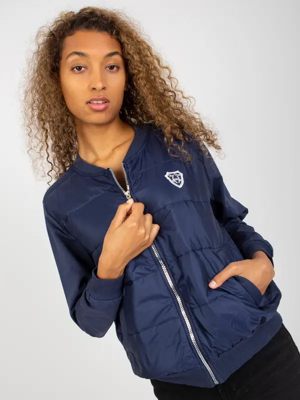 RUE PARIS Sweatshirt-RV-BL-8229.69P-navy blue