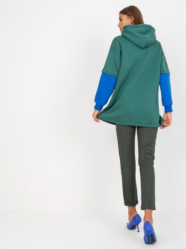 RUE PARIS Sweatshirt-RV-BL-8232.27X-dark green