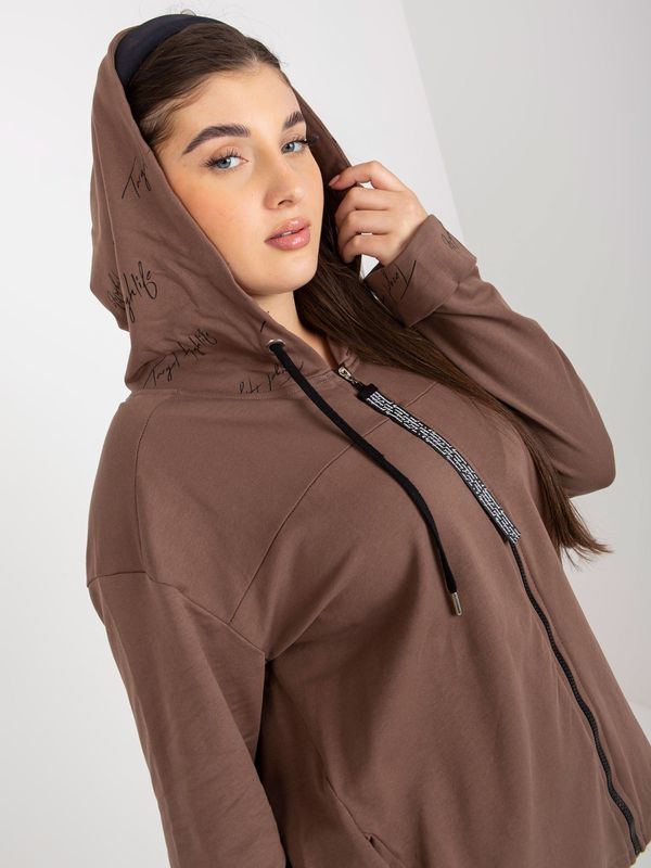 RELEVANCE Sweatshirt-RV-BL-8266.34P-brown