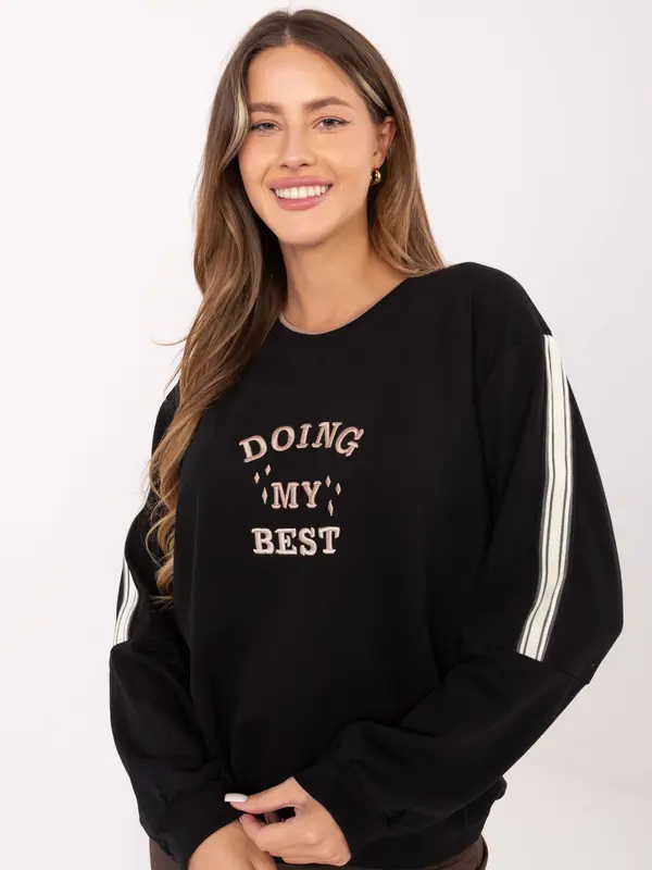 RELEVANCE Sweatshirt-RV-BL-A942.62-black