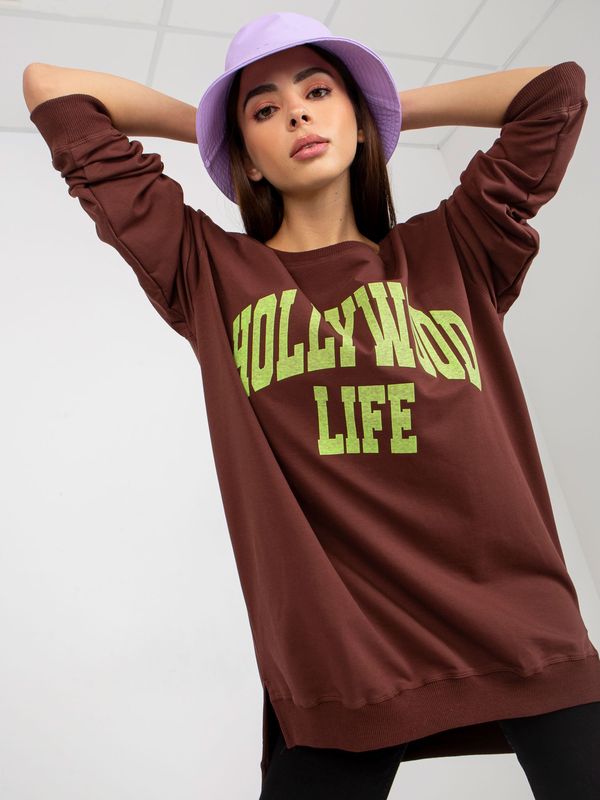 Vikki Sweatshirt-VI-BL-3102.01P-dark brown