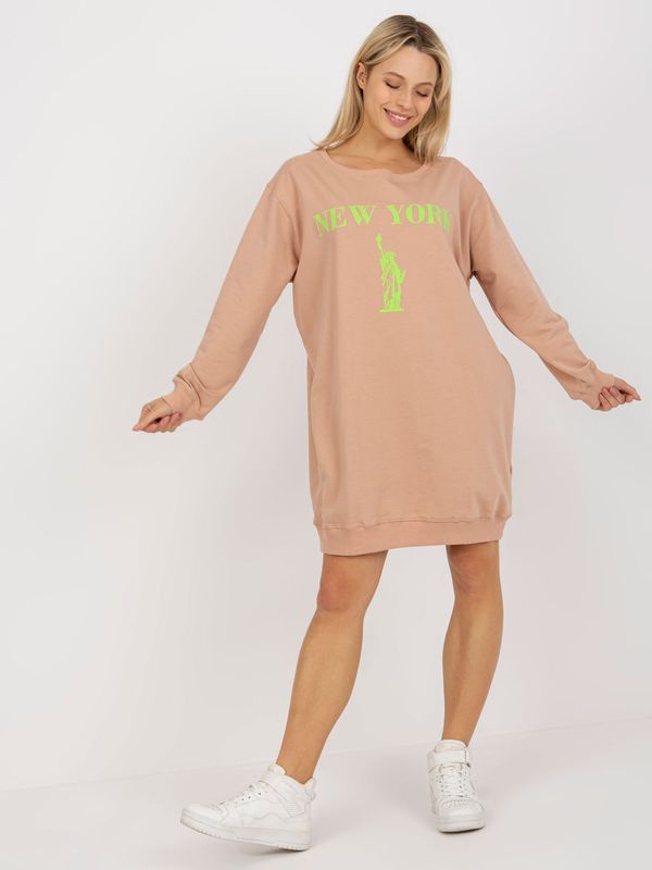 VITON Sweatshirt-VI-BL-3212.15X-beige-green
