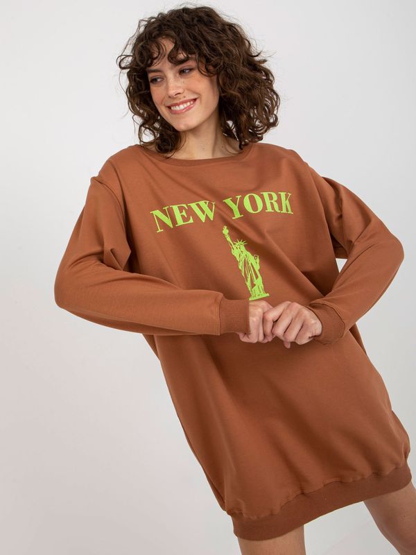 VITON Sweatshirt-VI-BL-3212.15X-brown-green