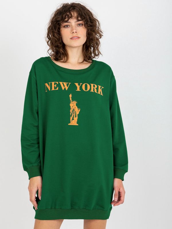 VITON Sweatshirt-VI-BL-3212.15X-green-orange