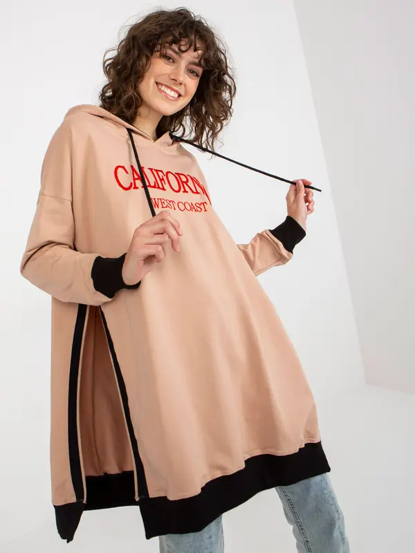 VITON Sweatshirt-VI-BL-327.70P-dark beige