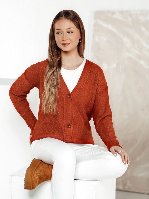 DStreet Sweter damski CHICLINE rudy Dstreet
