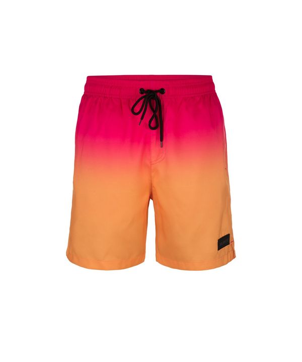 Atlantic Swim shorts Atlantic KMB-210 S-2XL Water Print pink 043
