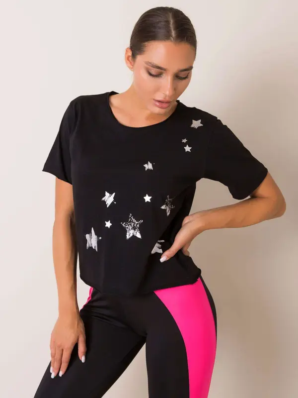 For Fitness T-shirt-131-TS-AMZ1010.63P-black