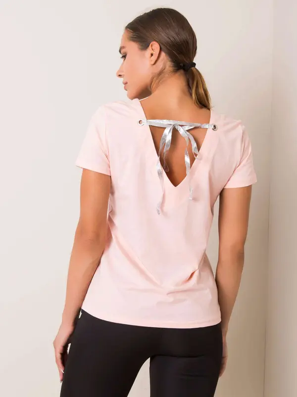 For Fitness T-shirt-131-TS-PRT3232.05P-light pink