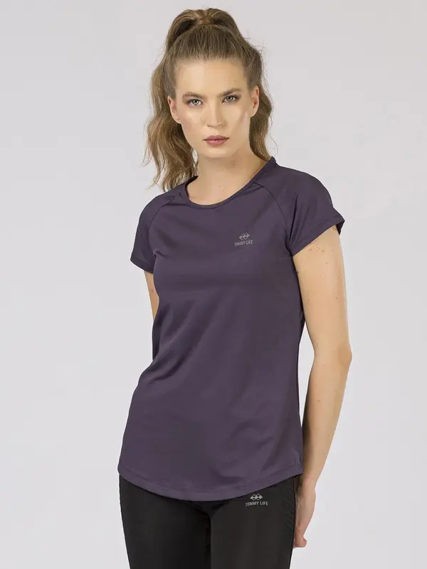 TOMMY LIFE T-shirt-298-TS-TL-97101.03X-dark purple