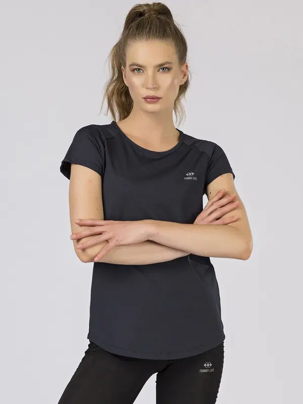 TOMMY LIFE T-shirt-298-TS-TL-97101.03X-navy blue