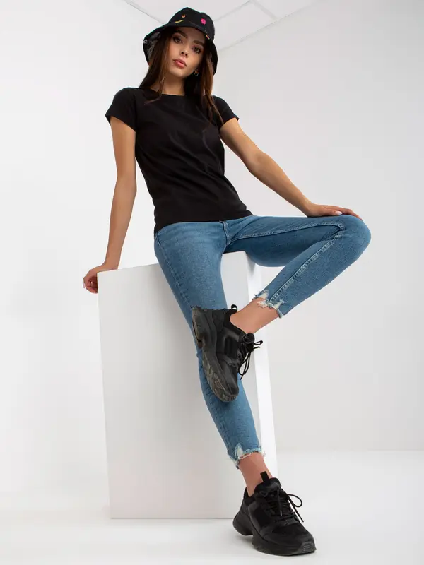 BASIC Feel Good T-shirt-B-013.85P-black